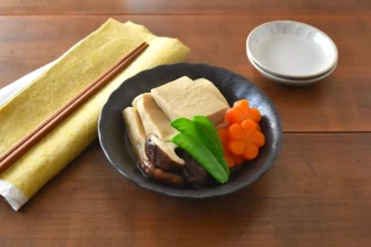 しみじみおいしい【高野豆腐の含め煮と卵とじ】楠さんちのホットクックレシピ Vol.81