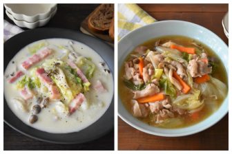 【白菜のクリーム煮＆白菜の中華あんかけ】ママ料理家　楠さんちのホットクックレシピ Vol.31