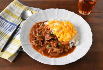 【ルウ／デミ缶使用の2種のハヤシライス】ママ料理家　楠さんちのホットクックレシピ Vol.24