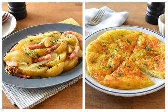 お助け野菜「じゃがいも」を使って【ジャーマンポテト＆ガレット】楠さんちのホットクックレシピ …
