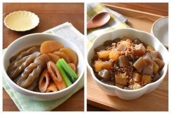 作り置きにも！【こんにゃく甘辛煮＆そぼろこんにゃく】楠さんちのホットクックレシピ Vol.66