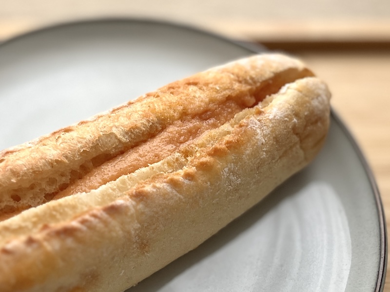 パンの表面に焼き色がついてカリカリに！