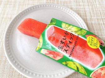 【ローソン】すいかを凍らせただけなのに最高！暑い日に食べたいシャリシャリ冷凍おやつ（140円）…