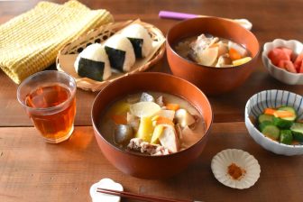 根菜がたっぷり食べられる！【具だくさん豚汁】楠さんちのホットクックレシピ Vol.57