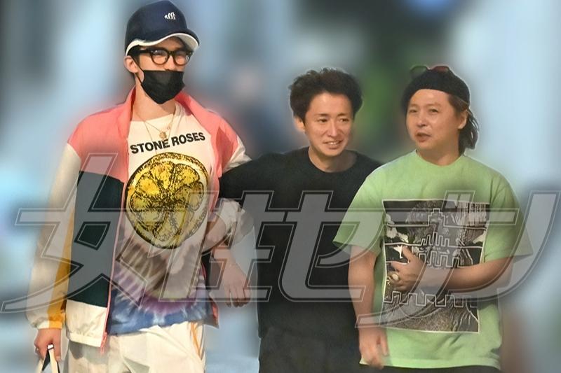 朝まで宴会を楽しんだ大野、ジェシー、剛（2026年6月）