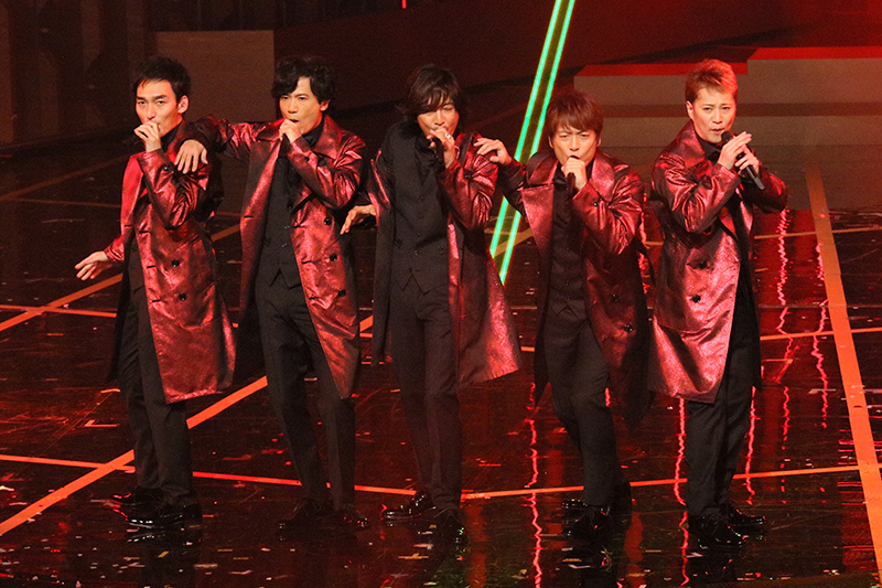SMAPが最後に出場した2015年の『NHK紅白歌合戦』での一幕