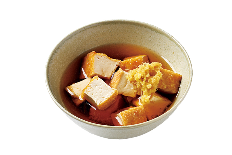 ぽん酢×おろししょうが×厚揚げ