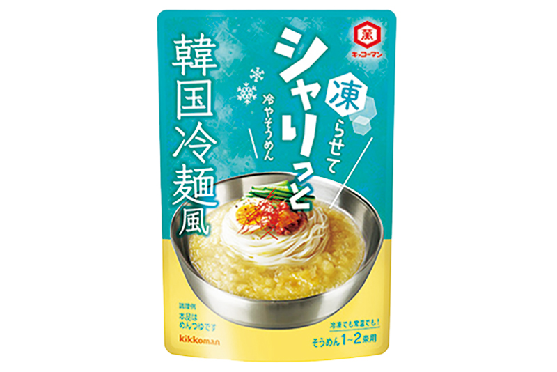 シャリっと冷やそうめん 韓国冷麺風 214円／キッコーマン食品