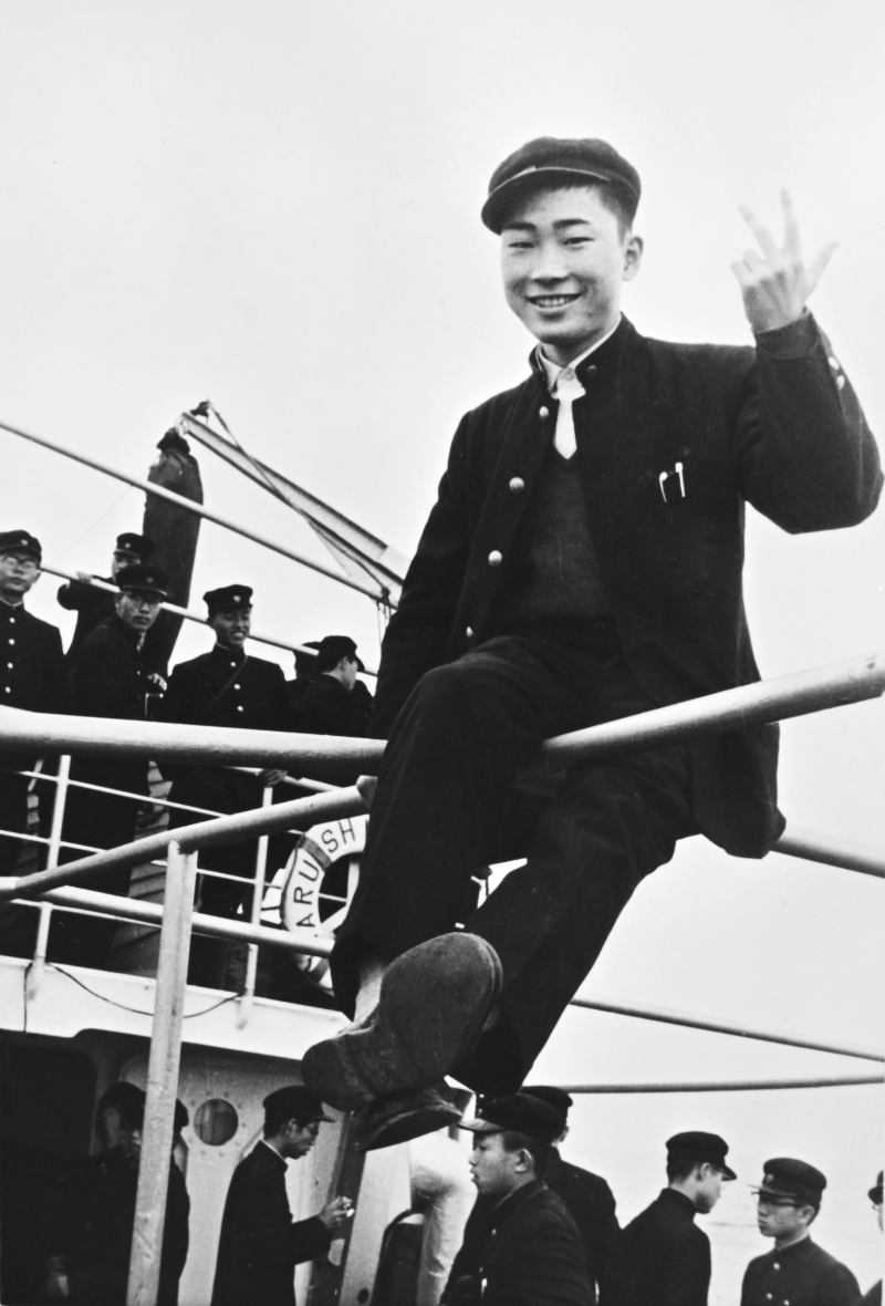 高校時代の克弥。（本人提供）