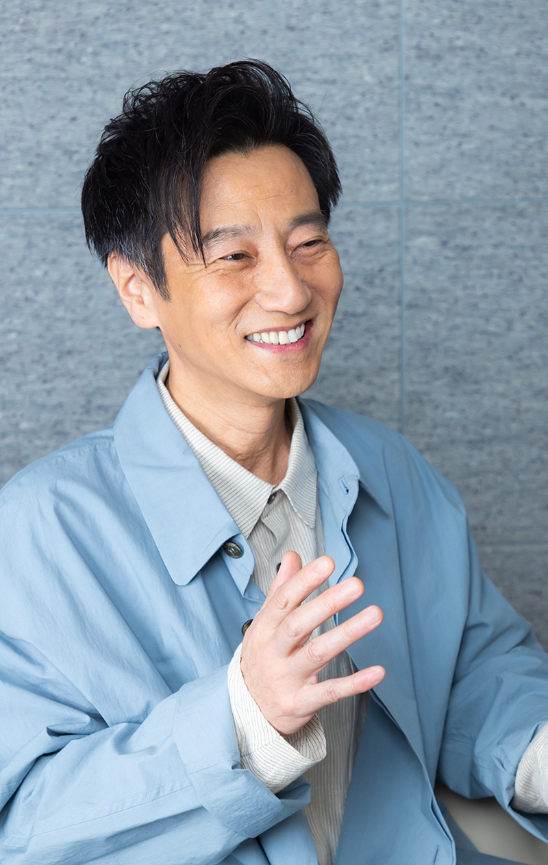 津田寛治さん（撮影／田中智久）