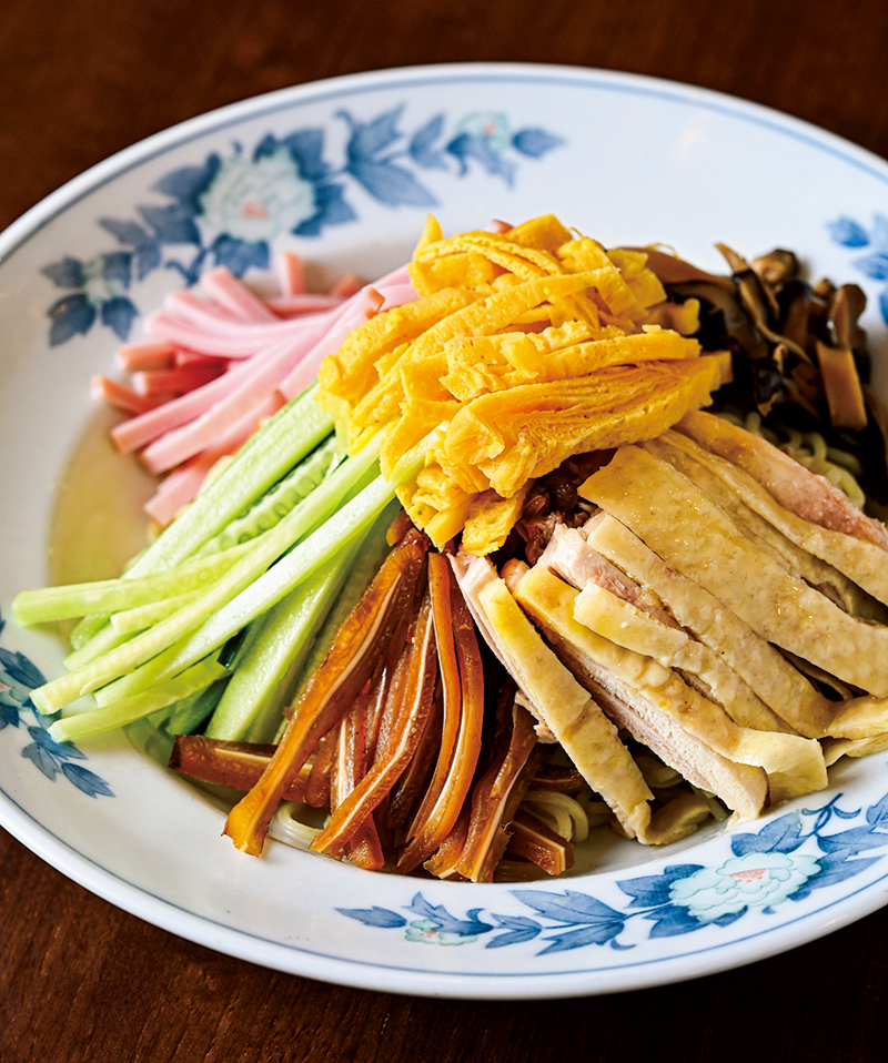 麗郷 渋谷店の冷やしそば（1100円）