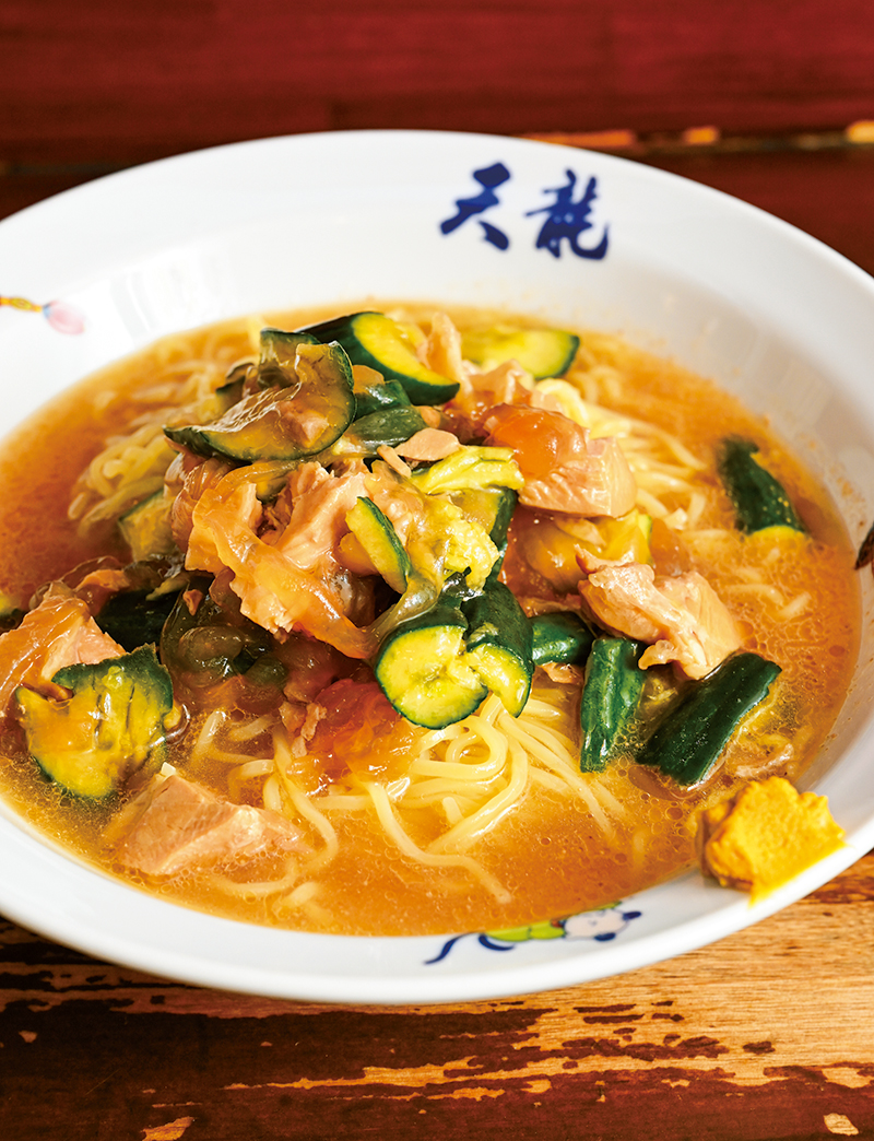 天龍 銀座街店の冷やし中華（900円）