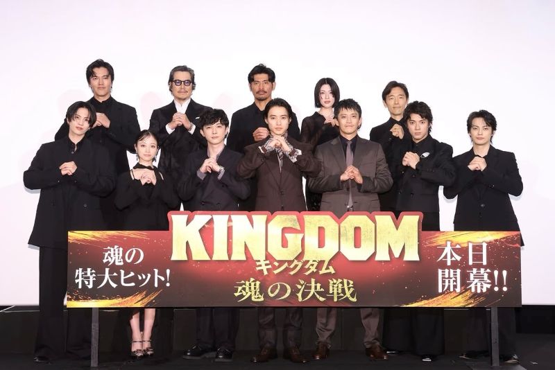 好発進を切ったという。（写真／映画『キングダム』公式インスタグラム）