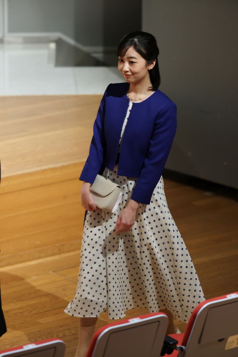 着回し上手な佳子さま。（2023 年10月、写真／JMPA）