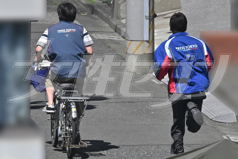 自転車と一緒に全力ダッシュ（2026年4月）