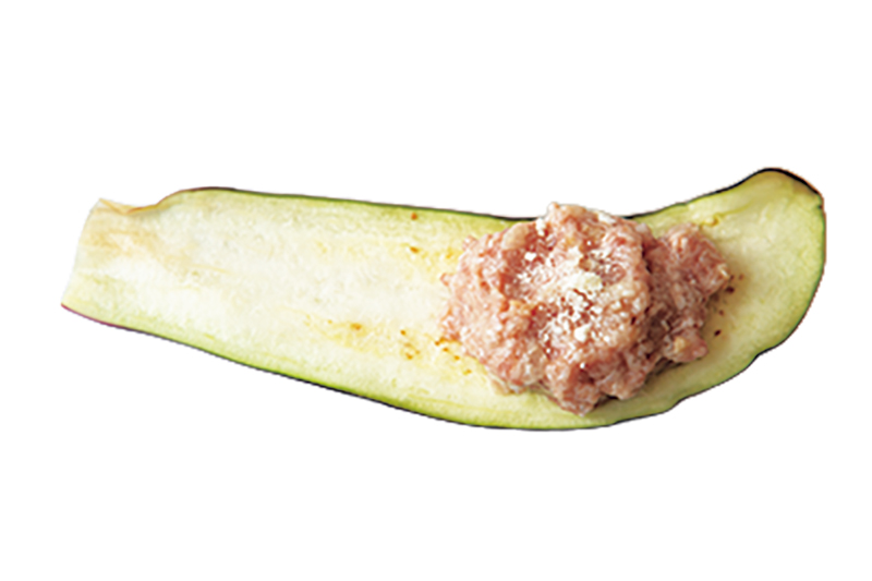なすのムサカ風餃子