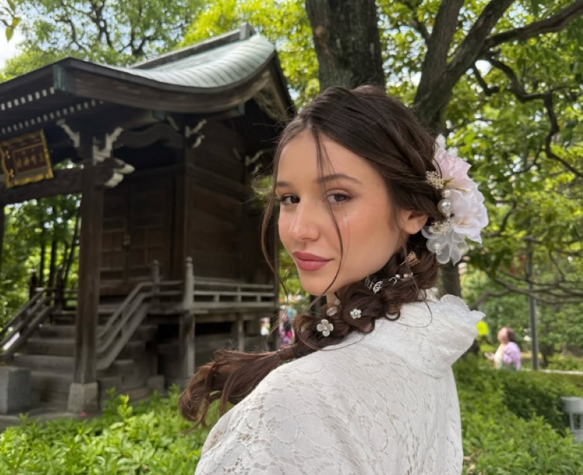 着物も似合う（Instagramより）