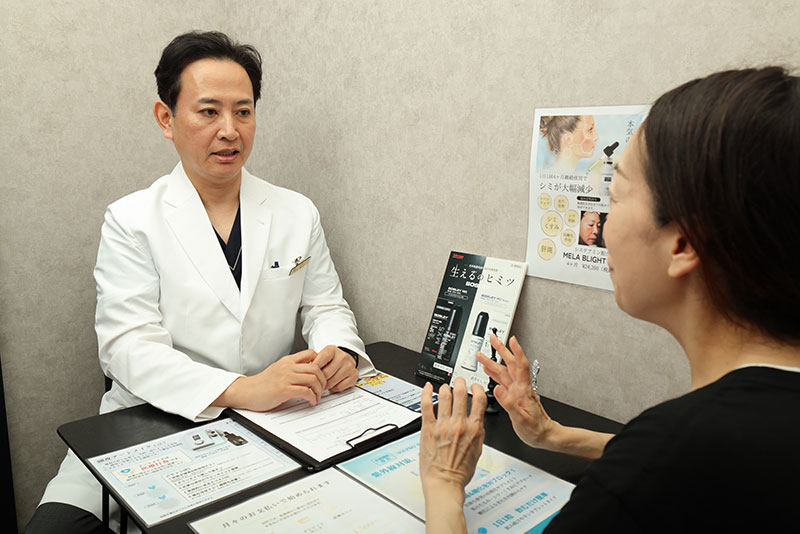 医師のカウンセリングで施術の可否を判断