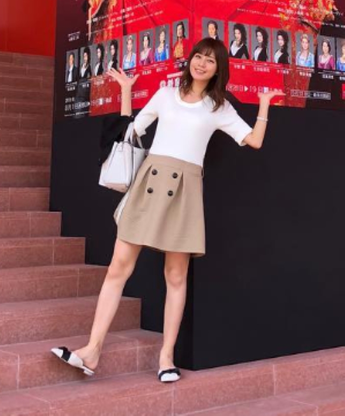 過去にはどんどんミニを見せていた（堤アナのInstagramより）