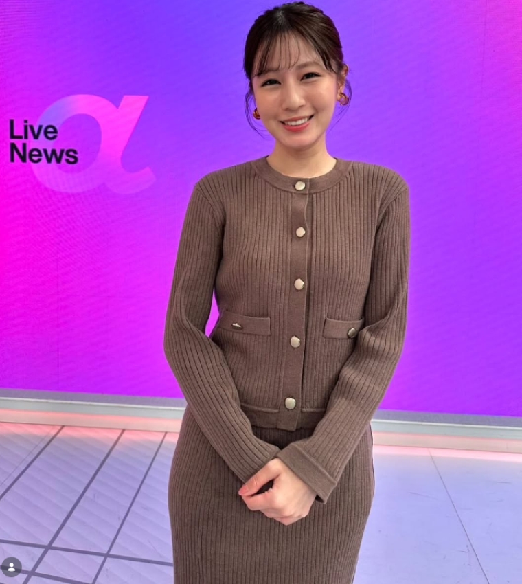 スタイルも抜群（番組のInstagramより）