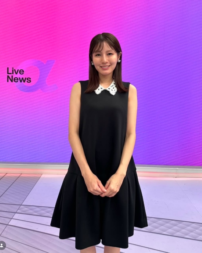 賛否を巻き起こしている今回のミニスカ（番組のInstagramより）