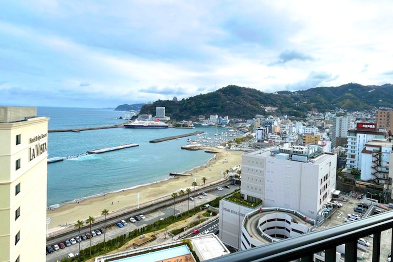 宿泊したラビスタフォースからの眺め