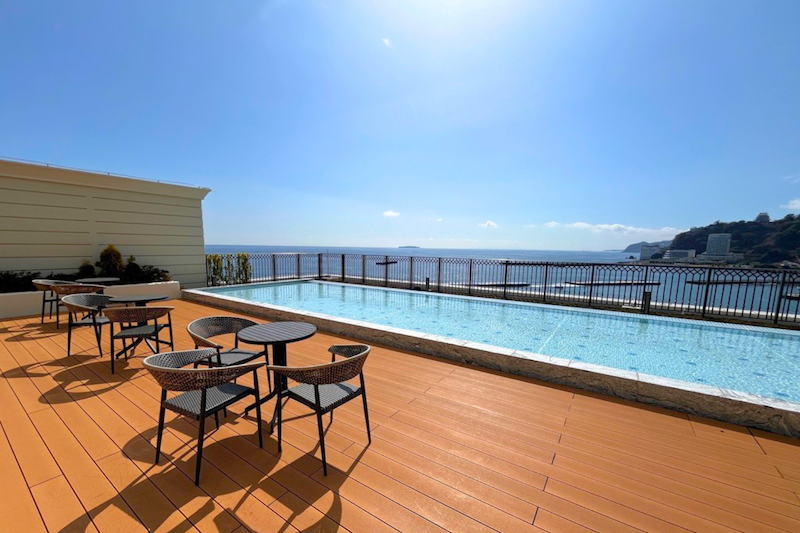 「セントラルスクエア」の屋上にある多目的テラス