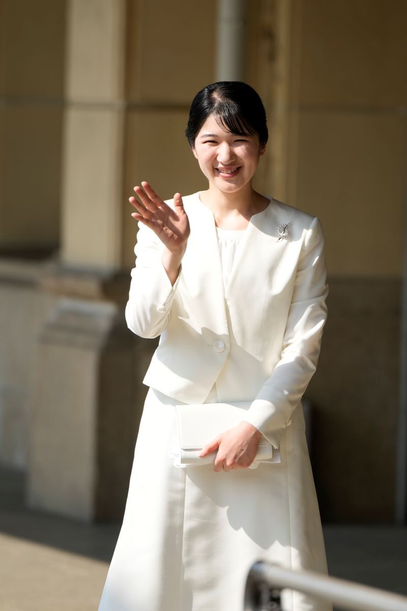 「愛子さまー！」という多くの歓声が沸いた。（2026年8月、写真／JMPA）