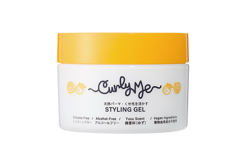 『Curly Me オリジナルスタイリングジェル（ゆず微香料）』