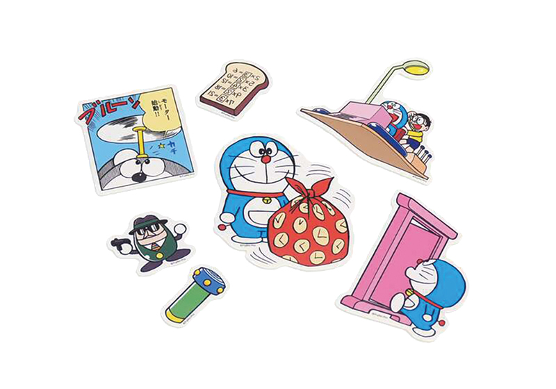 「ひみつ道具ステッカーセット」（990円）