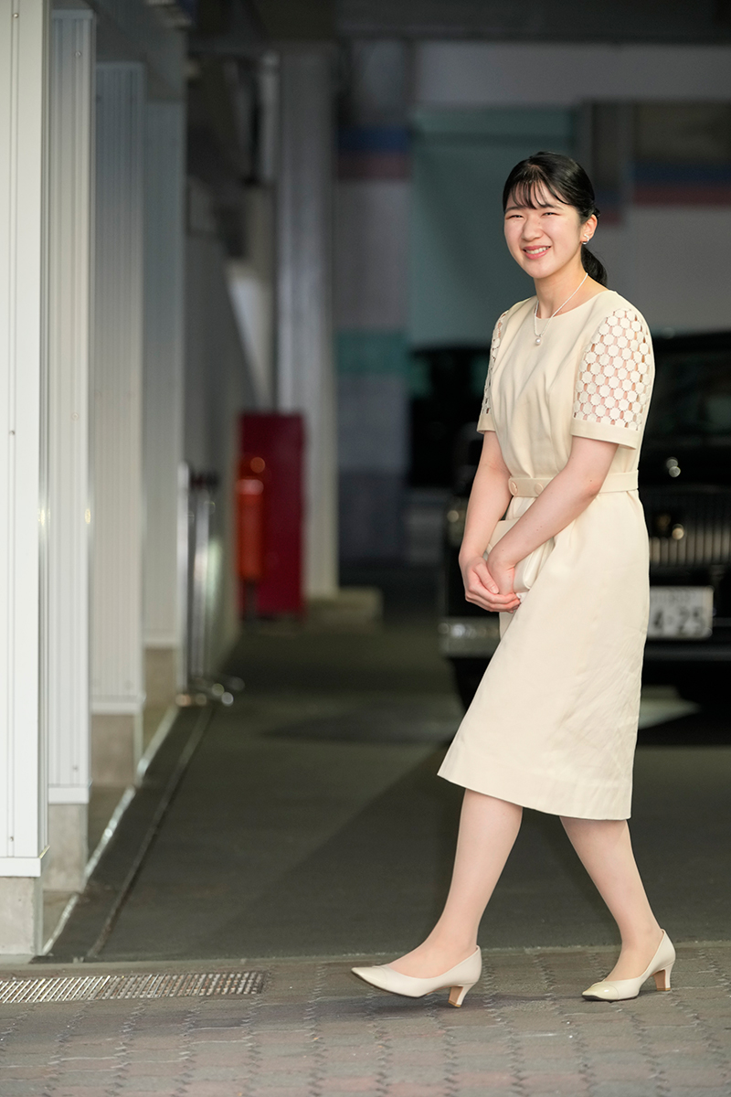 鳥羽水族館を訪れた愛子さま（2026年8月、三重県伊勢市。撮影／JMPA）