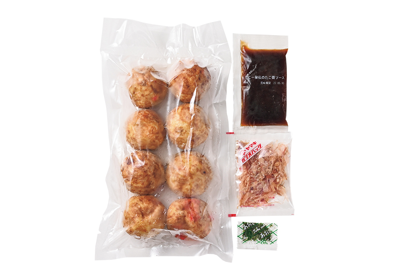 定番冷凍たこ焼き（名代秘伝の味たこ一）