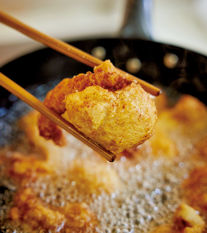 ジューシーなから揚げはこのまま食べたいくらい