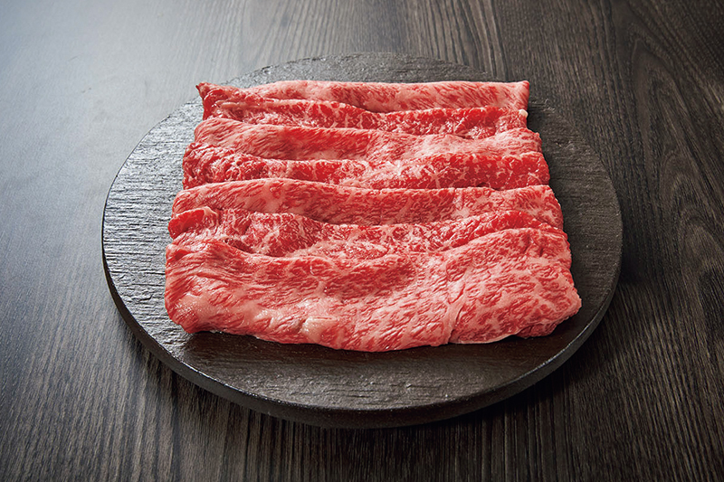 赤霜取り混ぜすき焼き（京中）（提供写真）