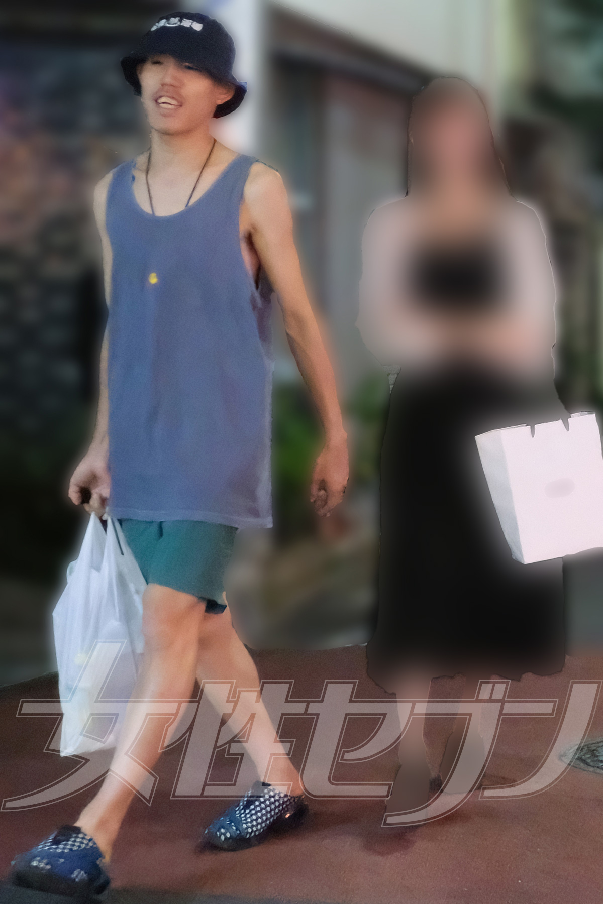 美女とデートする都筑（8月上旬）