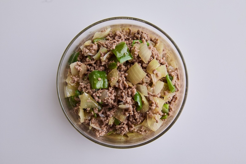 牛肉のガパオ風