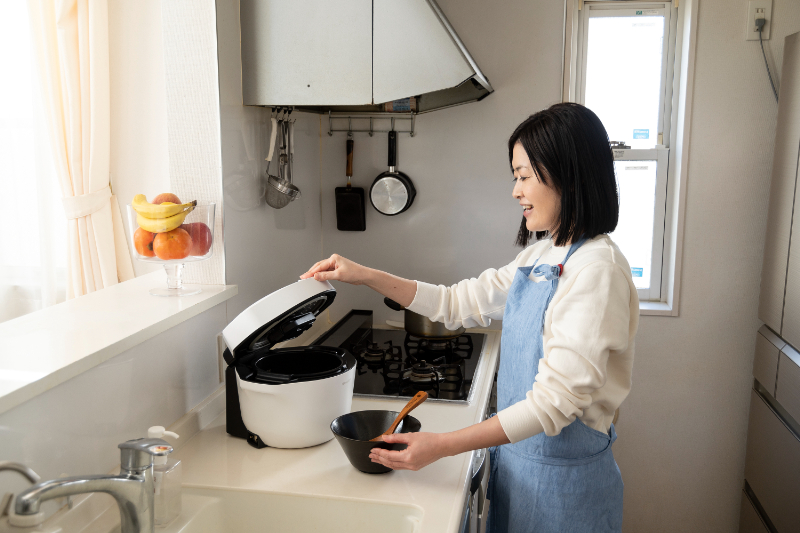 「料理に苦手意識がある人こそぜひ！」と話す楠さん。