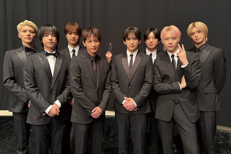 2025年に『第76回NHK紅白歌合戦』に初出場した＆TEAM（写真／（C）YX LABELS）