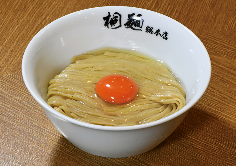 中華そば桐麺 総本店の冷やし桐玉（1000円）※写真は1.5玉分