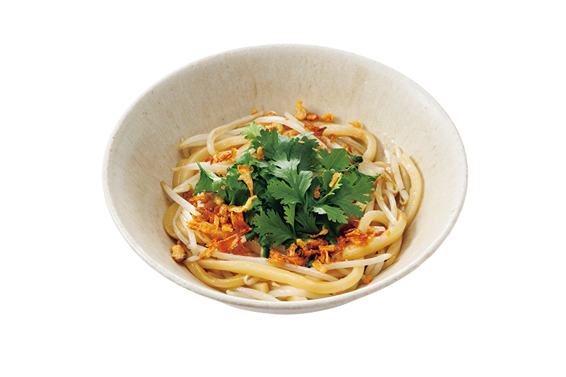 「エスニックもやしあえうどん」
