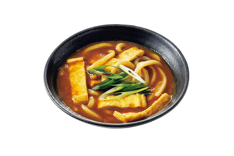 「きつねカレーうどん」