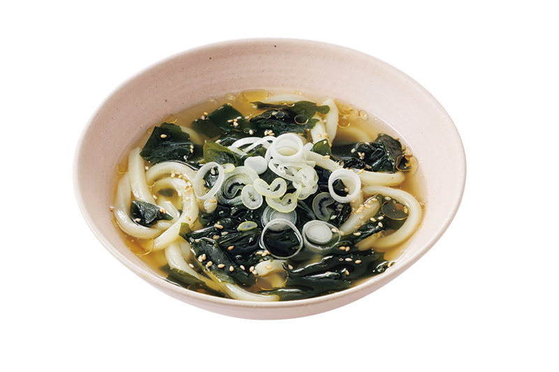 わかめスープうどん