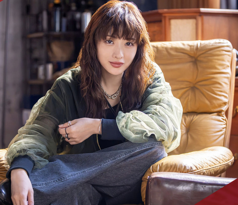史上最強の女ルパンを演じる（番組公式HPより）