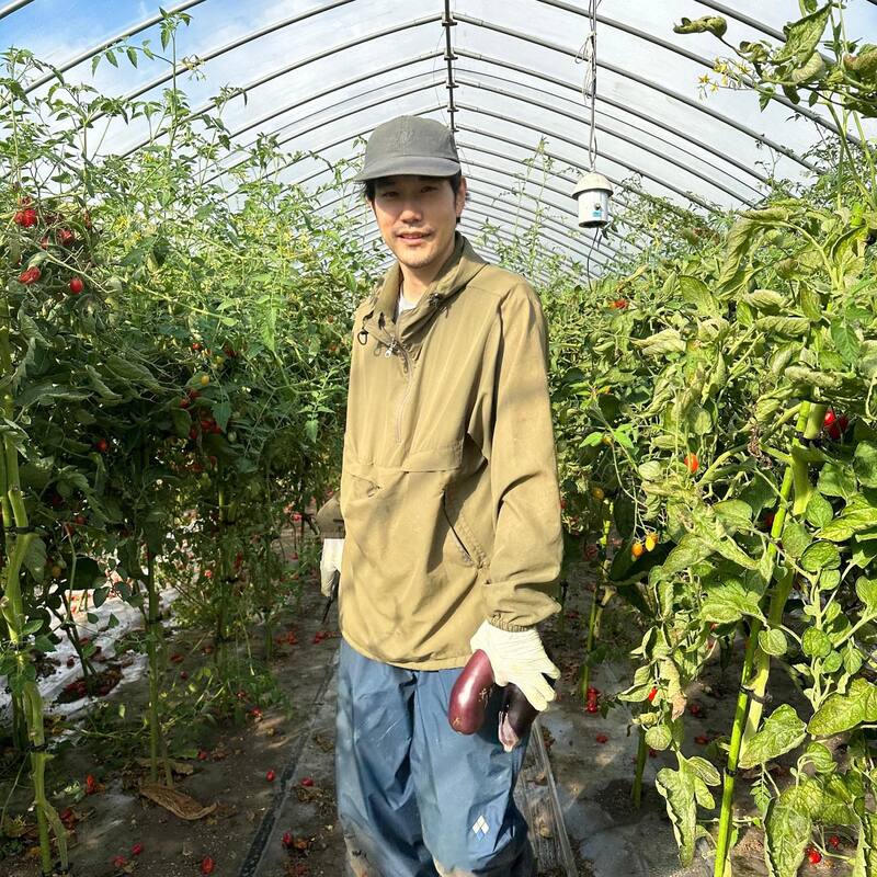 農業にも力を入れている（松山のインスタグラムより）