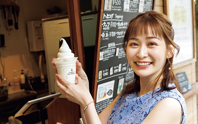 岩田絵里奈アナが実食！進化系ソフトクリーム10名店