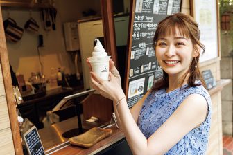 《牛乳ラバー岩田絵里奈アナが実食》「進化系ソフトクリーム」10店へ。味だけでなくビジュアルに…