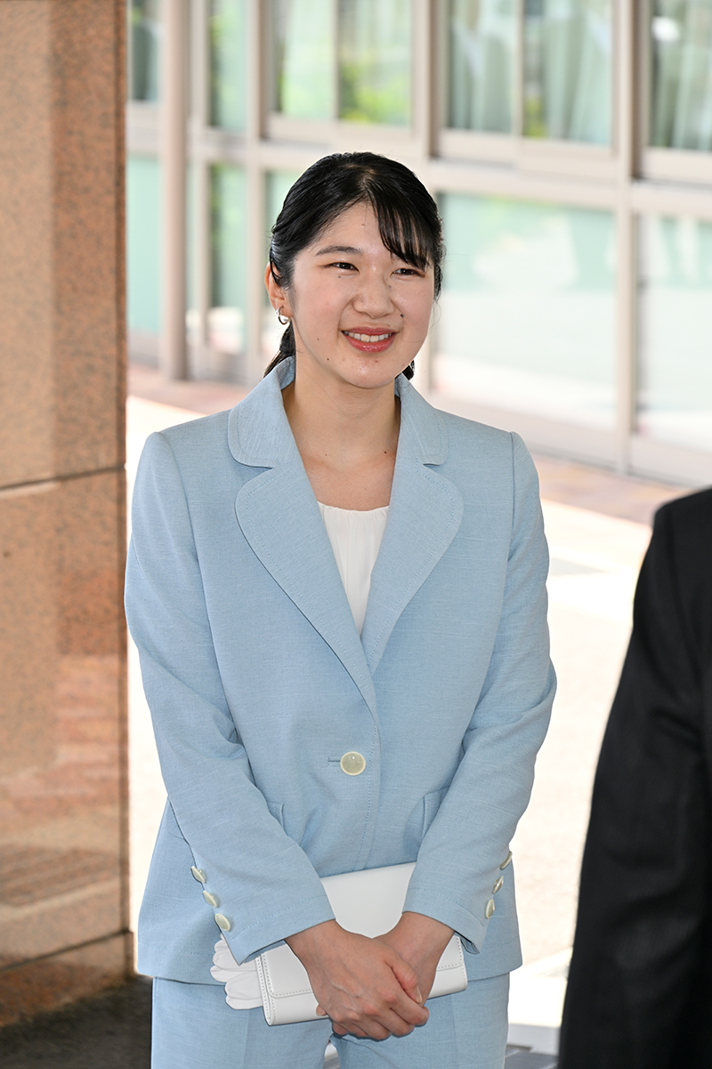 責務を果たそうと励まれている愛子さま（2026年8月、滋賀県米原市。撮影／JMPA）