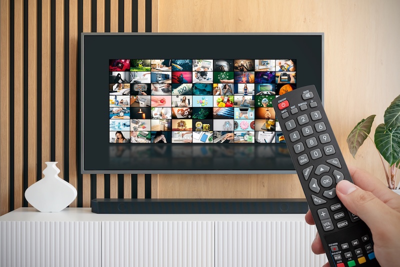 今や、テレビはスマホやタブレットからも見られる時代に（写真／PIXTA）