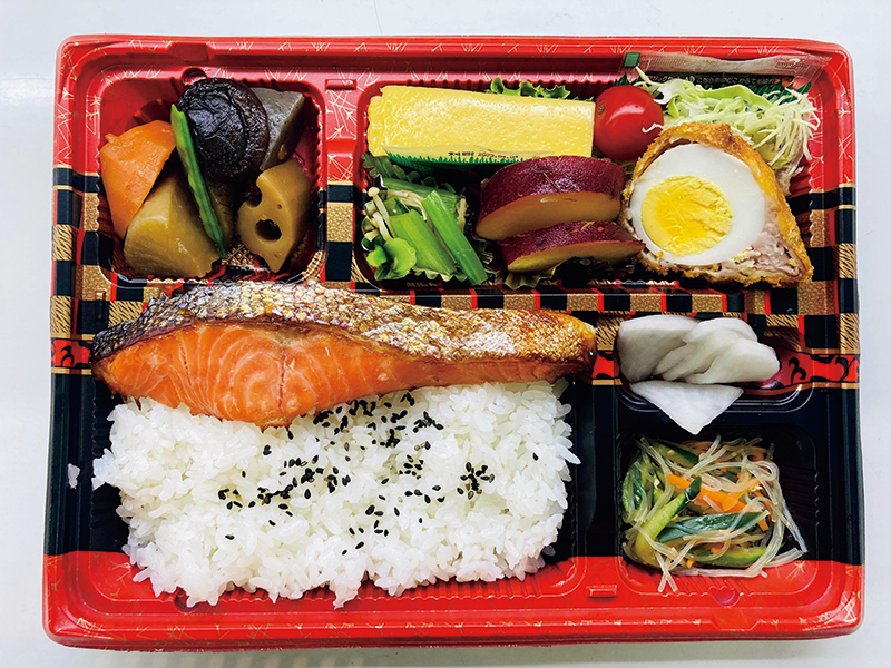 うま味調味料無添加のお弁当も大人気！（提供写真）