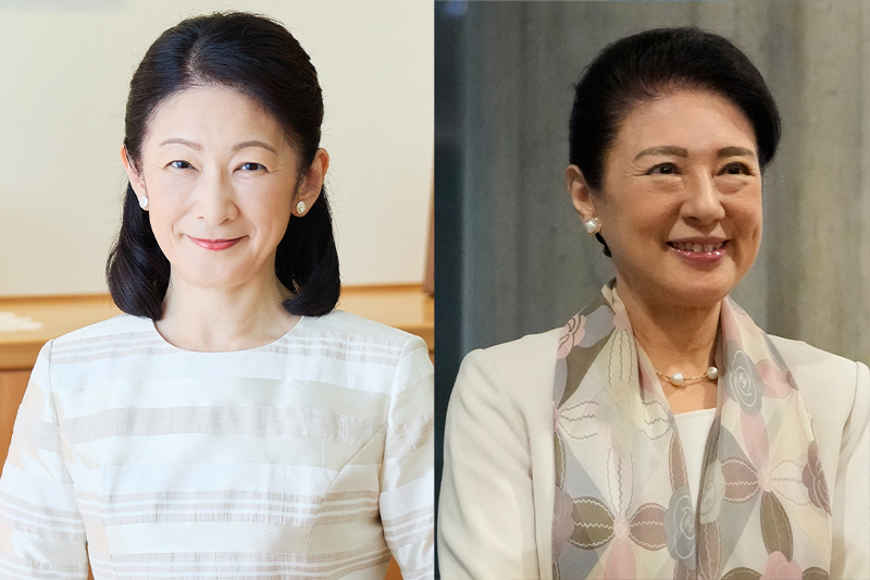 雅子さまへの感謝を綴った紀子さま（左・写真／宮内庁、右・撮影／JMPA） 